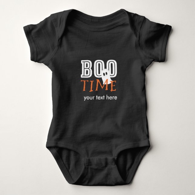 BOO TIME Ghost Personalized Custom Shirt (Front)