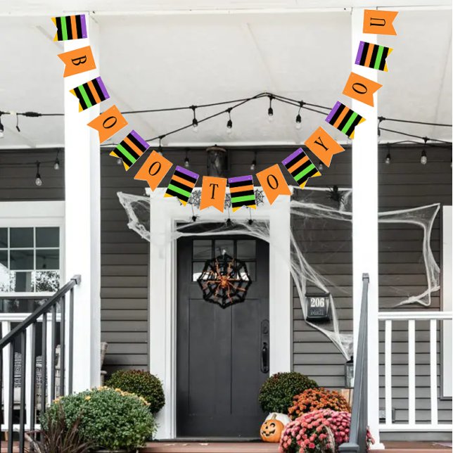 Boo To You Custom Halloween Bunting Flags (Creator Uploaded)