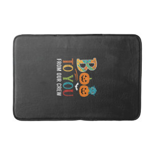 Boo To You Halloween Crew Design_1 Bath Mat