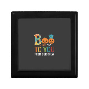 Boo To You Halloween Crew Design_1 Gift Box