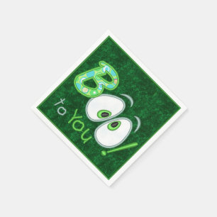 "Boo To You" Halloween Napkins
