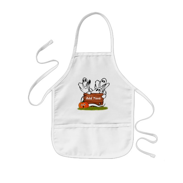 BOO to You, Too! Kids' Apron (Front)
