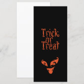 Boo Trick or Treat design (Front/Back)