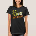 Boo Trick or Treat Fun Halloween Party T-Shirt