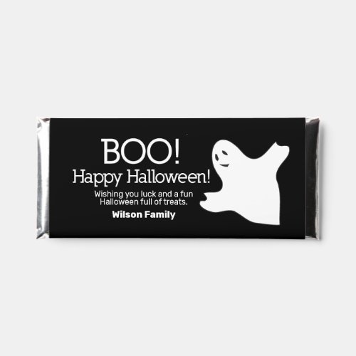 Boo Trick or Treat Halloween Hershey Bar Favors