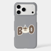 Boo-tyful Coffee & Halloween Owl iPhone Case