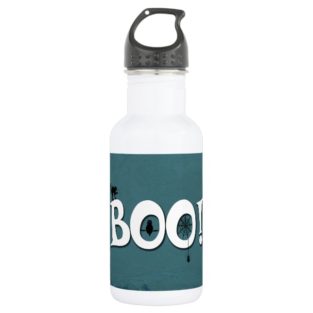 Boo! Water Bottle (Front)