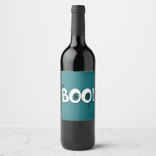 Boo! Wine Label