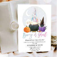 Boo-y or Ghoul Boy Girl Halloween Gender Reveal