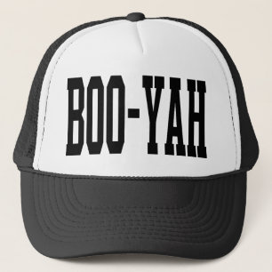boo-yah 1.0 trucker hat