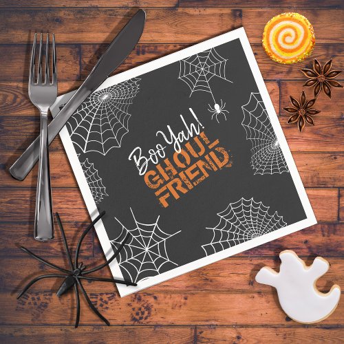 Boo Yah Ghoul Friend Halloween ID684 Napkins