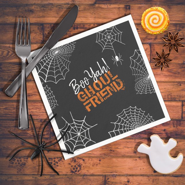 Boo Yah Ghoul Friend Halloween ID684 Napkins (Creator Uploaded)
