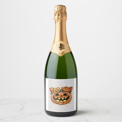 Boo_Yah Sparkling Wine Label