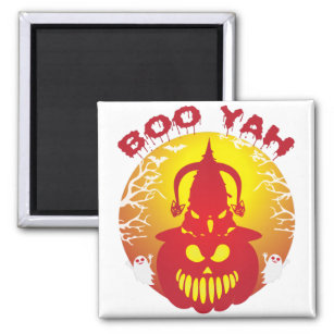 boo yah t shirt magnet