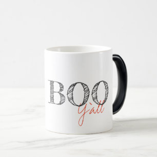 BOO Y'ALL Halloween Southern Preppy Fall Fun Color Morph Mug