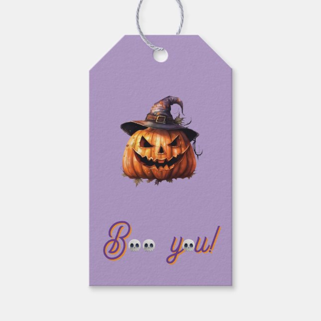 Boo You Gift Tag (Front)