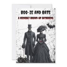 Boo-ze and Bats Gothic Adult Halloween Party