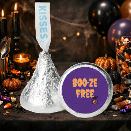 Boo‑ze Free | Halloween Sober Party Hershey®'s Kisses®