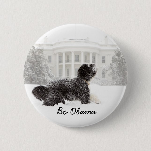 BoObama Pinback Button (Front)