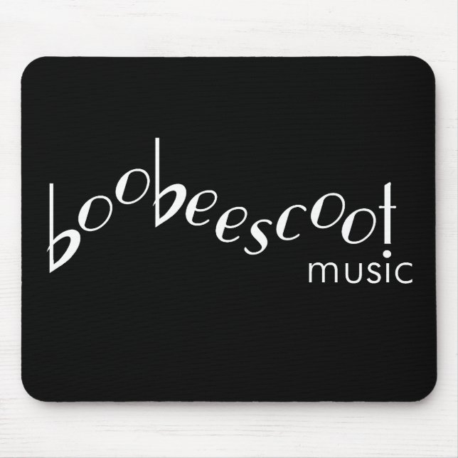 Boobeescoot Music Mouse Pad (Front)