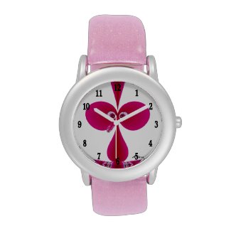 Booby Bird Pink Wrist Watches