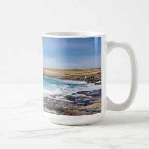 Boobys Bay Beach England Coffee Mug