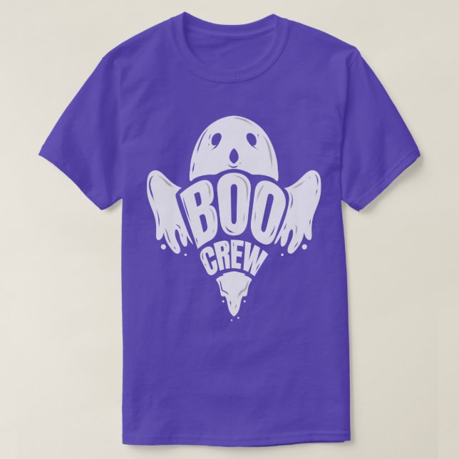 Boocrew Who Likes Spirit Ghost Halloween  T-Shirt (Design Front)