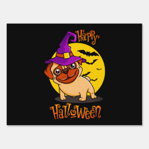 BooF -Bruno the Witchy French Bulldog Sign