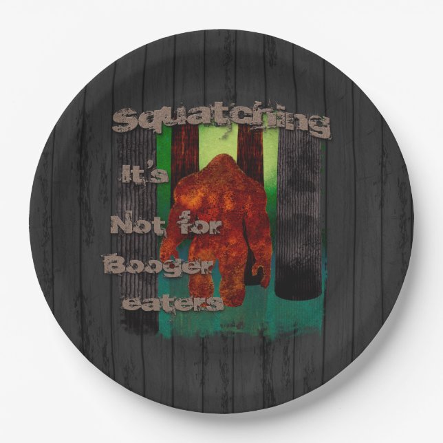 Booger eaters paper plates (Front)