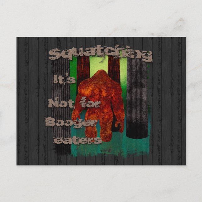 Booger eaters postcard (Front)