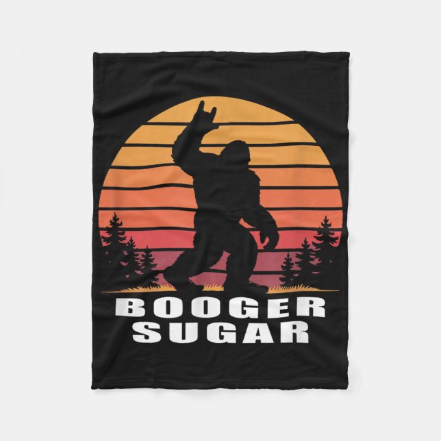 Booger Sugar  Fleece Blanket (Front)