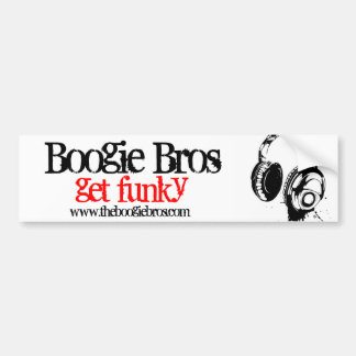 Boogie Bros Bumper Bumper Sticker