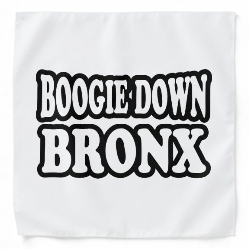 Boogie Down Bronx NYC Bandana