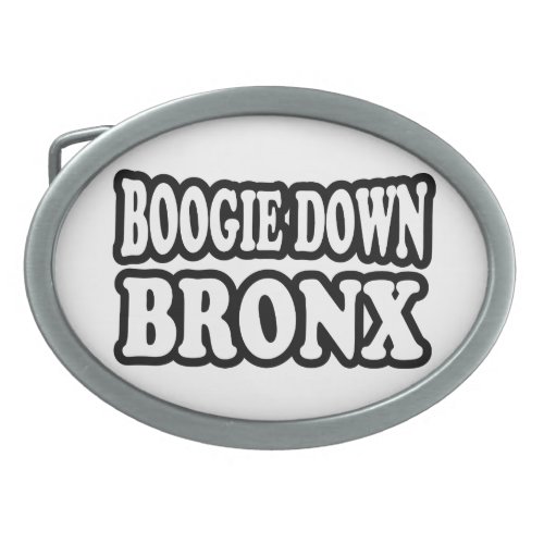 Boogie Down Bronx NYC Belt Buckle