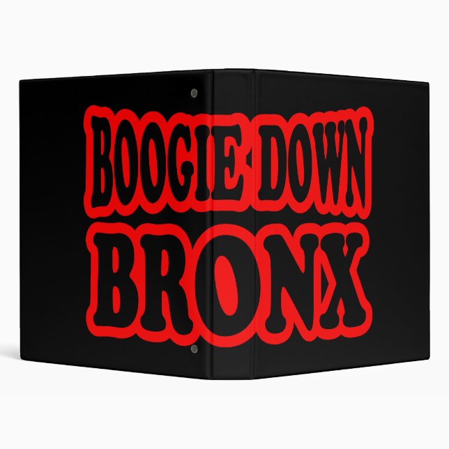 Boogie Down Bronx, NYC Binder (Background)