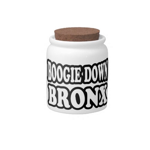 Boogie Down Bronx NYC Candy Jar