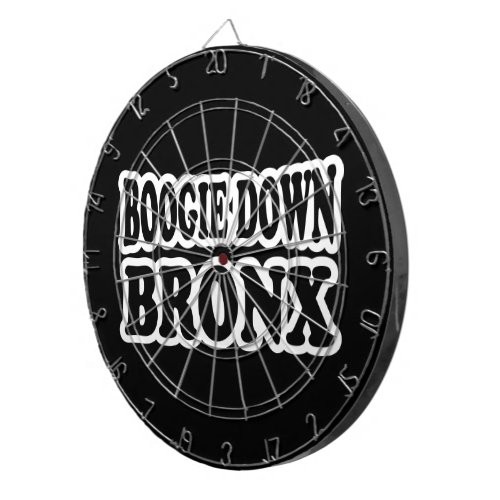 Boogie Down Bronx NYC Dartboard