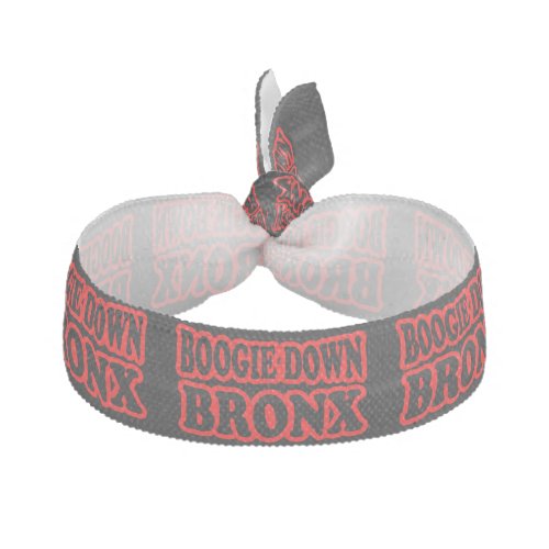 Boogie Down Bronx NYC Elastic Hair Tie