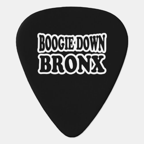 Boogie Down Bronx NYC Guitar Pick