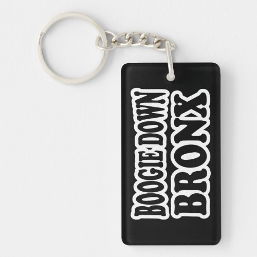 Boogie Down Bronx NYC Keychain