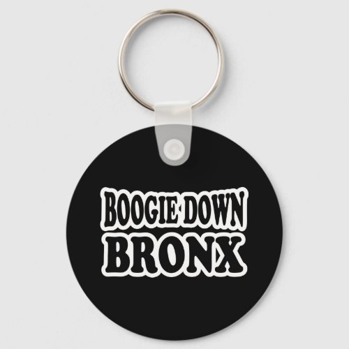 Boogie Down Bronx NYC Keychain