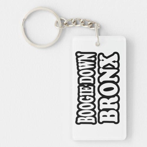 Boogie Down Bronx NYC Keychain