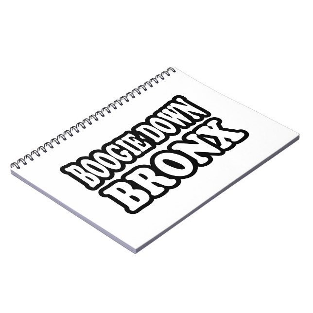 Boogie Down Bronx, NYC Notebook (Left Side)