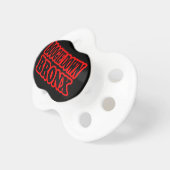 Boogie Down Bronx, NYC Pacifier (Front Right)