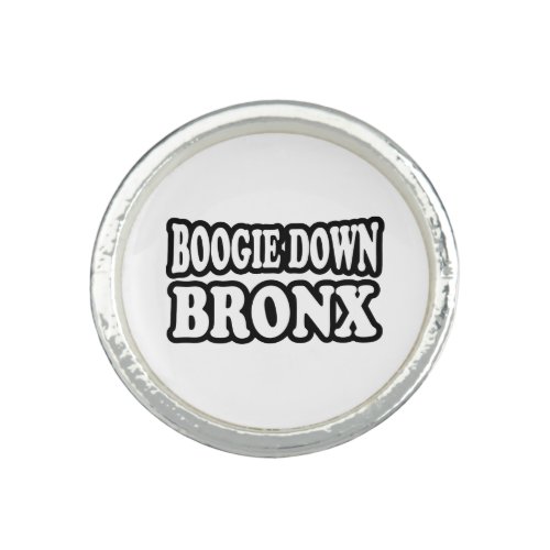 Boogie Down Bronx NYC Ring