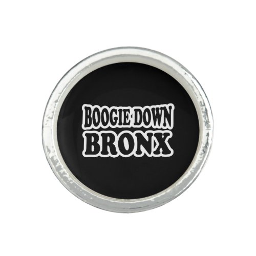 Boogie Down Bronx NYC Ring