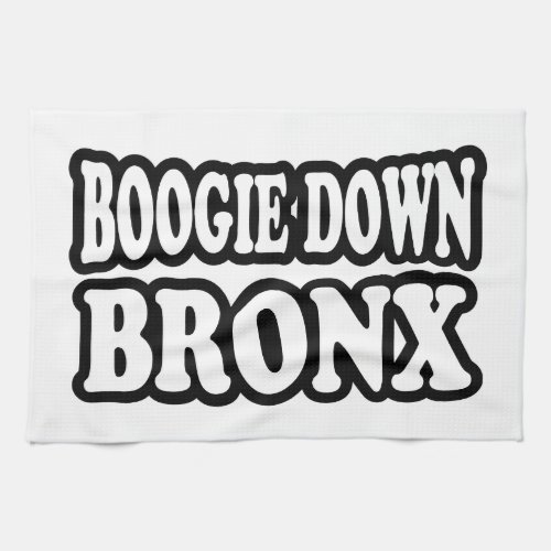 Boogie Down Bronx NYC Towel