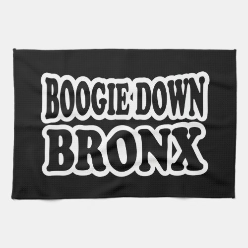 Boogie Down Bronx NYC Towel