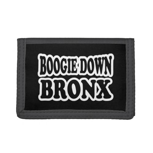 Boogie Down Bronx NYC Trifold Wallet