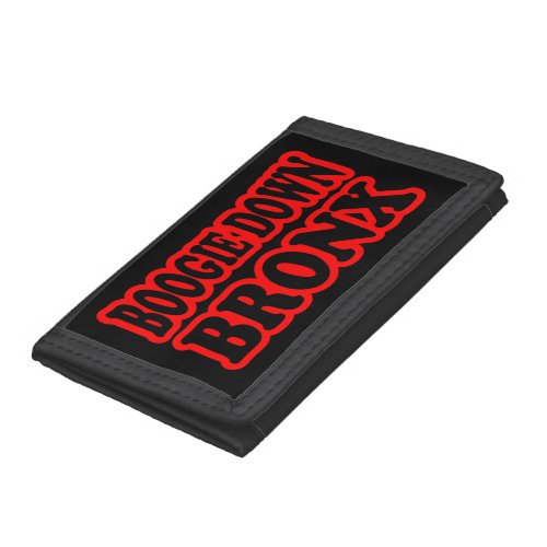 Boogie Down Bronx NYC Trifold Wallet